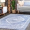Nuloom Vintage Persian Distressed Isla Area Rug 6ft RZAB35A-S606 - alternate 1